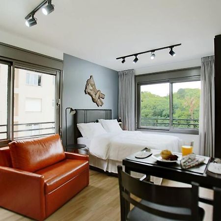 Apto Frente Parque Com Vista E Piscina ปอร์โตอัลเลเกร ภายนอก รูปภาพ