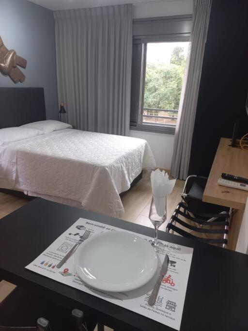 Apto Frente Parque Com Vista E Piscina ปอร์โตอัลเลเกร ภายนอก รูปภาพ