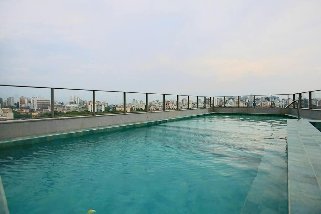 Apto Frente Parque Com Vista E Piscina ปอร์โตอัลเลเกร ภายนอก รูปภาพ