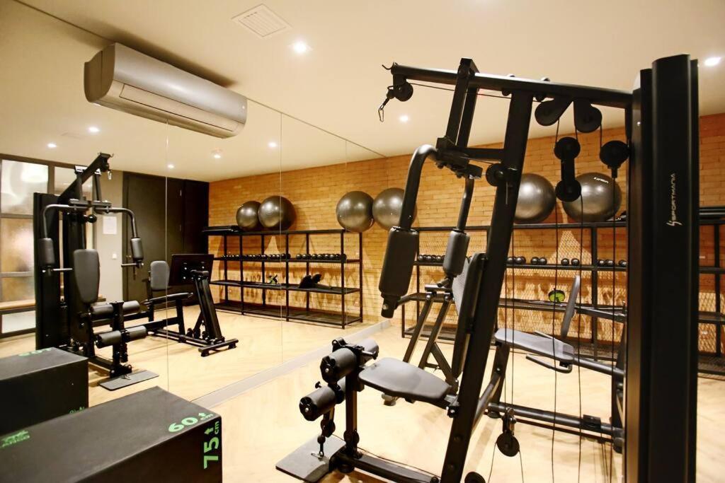 Apto Frente Parque Com Vista E Piscina ปอร์โตอัลเลเกร ภายนอก รูปภาพ